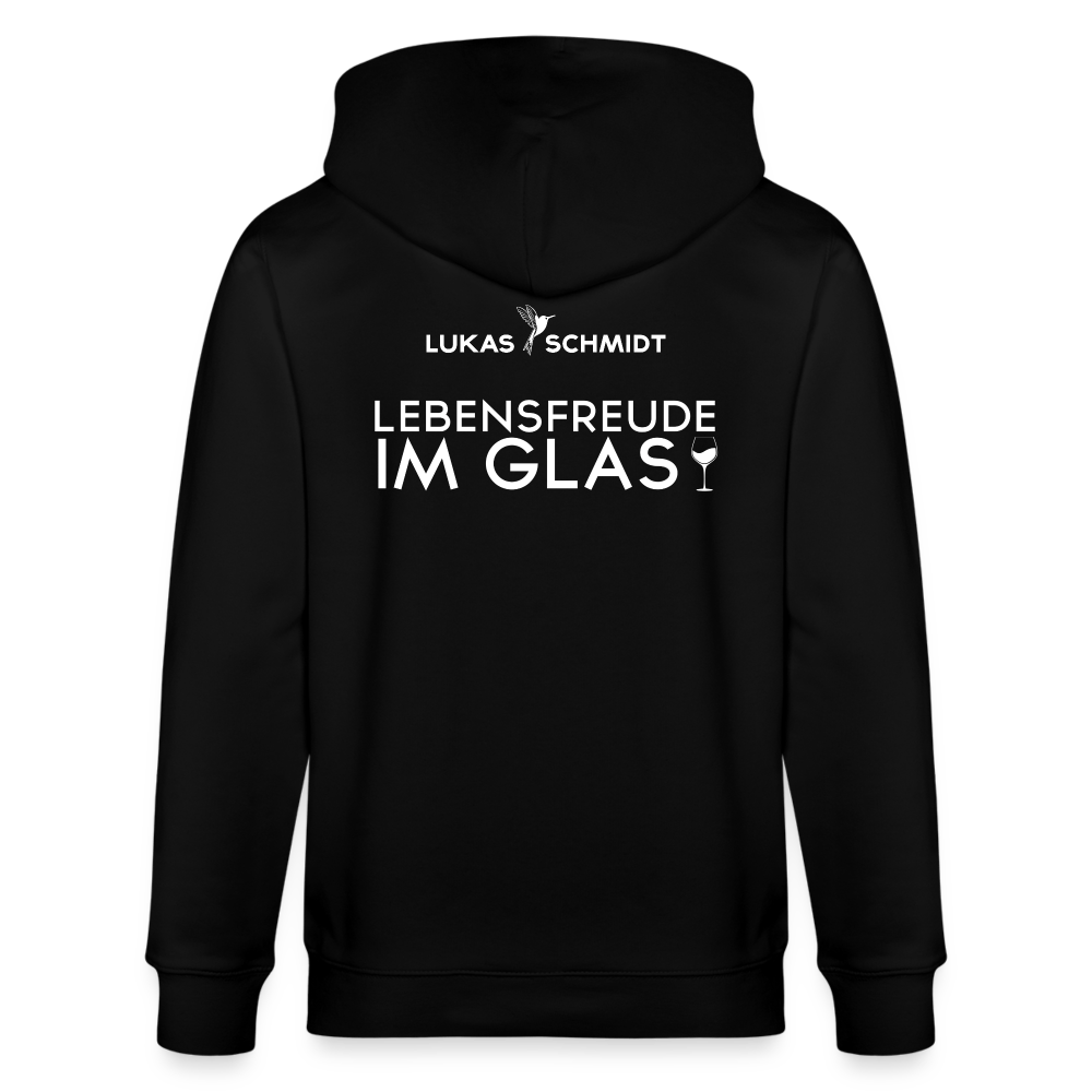 
                  
                    LUKAS SCHMIDT® Lebensfreude im Glas Premium Kapuzenjacke - Lukas Schmidt Wein
                  
                