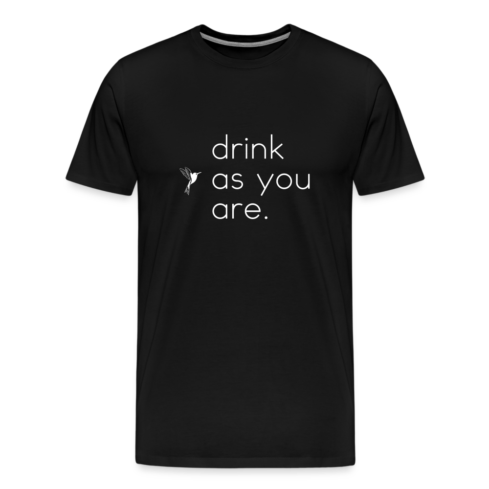 LUKAS SCHMIDT® DRINK AS YOU ARE Männer Premium T-Shirt - Lukas Schmidt Wein